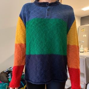 UNIF oversized striped long sweater